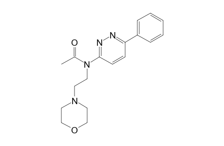 N-[2-(4-Morpholinyl)ethyl]-6-phenyl-3-pyridazinamine, ac derivative