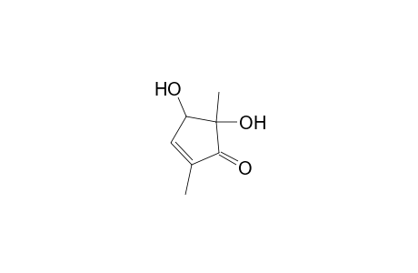 2-Cyclopenten-1-one, 4,5-dihydroxy-2,5-dimethyl-