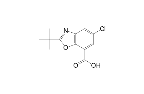 5-Chloro-7-(hydroxycarbonyl)-2-(t-butyl)benzoxazole