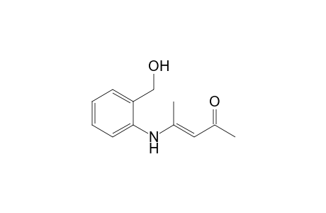 4-[2'-(Hydroxymethyl)anilino]-3-penten-2-one