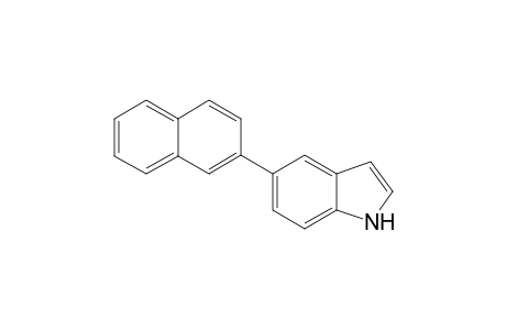 5-(naphthalen-2-yl)-1H-indole