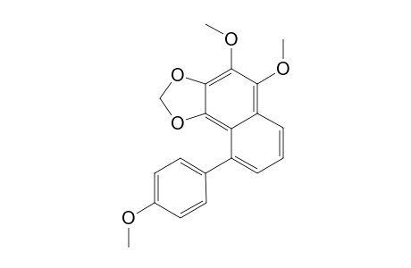 4,5-Dimethoxy-9-(4-methoxyphenyl)naphtho[1,2-d][1,3]dioxole