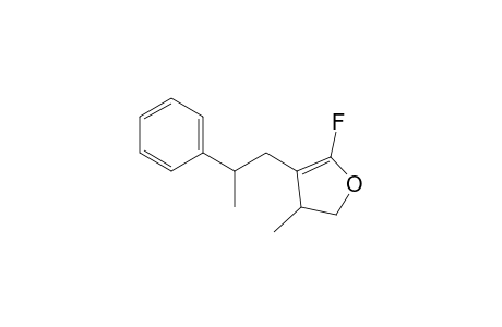 5-Fluoro-3-methyl-4-(2-phenylpropyl)-2,3-dihydrofuran