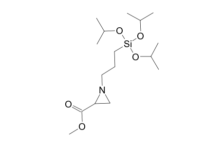 1-(3-triisopropoxysilylpropyl)ethylenimine-2-carboxylic acid methyl ester