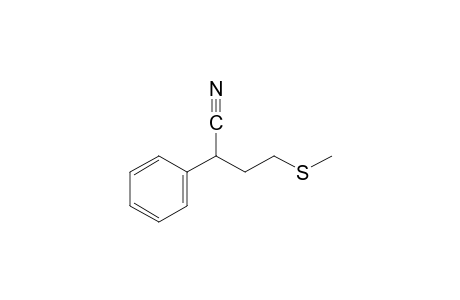 4-(methylthio)-2-phenylbutyronitrile