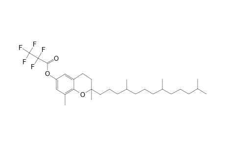 .Delta.-tocopherol, o-pentafluoropropionyl-