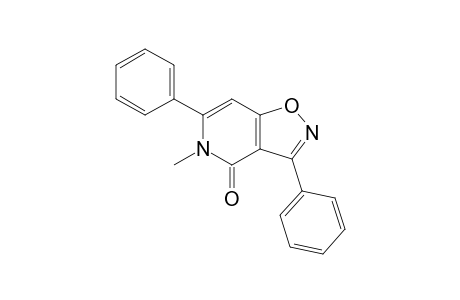 3,6-Diphenyl-5-methylisoxazolo(4,5-c)-pyridin-4(5H)-one