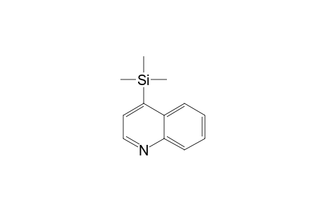 Quinoline, 4-(trimethylsilyl)-