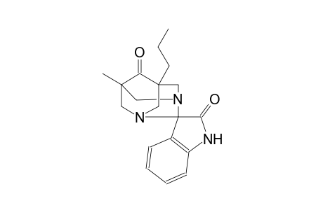 (1R,5S,7R)-5-methyl-7-propyl-1,3-diazaspiro[adamantane-2,3'-indoline]-2',6-dione