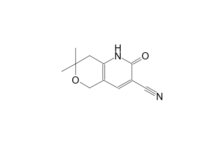 7,7-Dimethyl-2-oxo-1,5,7,8-tetrahydro-2H-pyrano[4,3-b]pyridine-3-carbonitrile