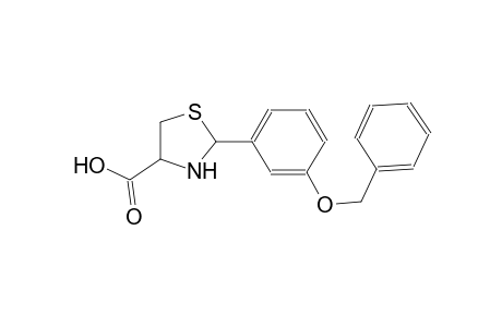 2-[3-(benzyloxy)phenyl]-1,3-thiazolidine-4-carboxylic acid
