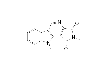 3,4-(N-Methyldicarboximido)-5-methyl-.gamma.-carboline