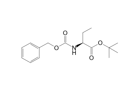 (2S)-2-(benzyloxycarbonylamino)butyric acid tert-butyl ester