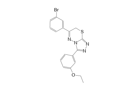 6-(3-bromophenyl)-3-(3-ethoxyphenyl)-7H-[1,2,4]triazolo[3,4-b][1,3,4]thiadiazine