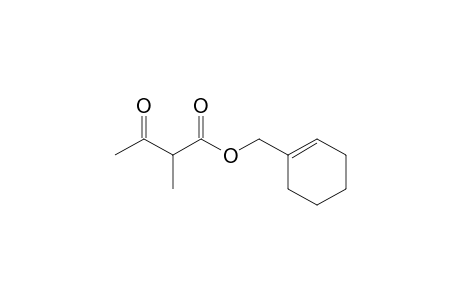 2-Methyl-3-oxobutanoic acid 1-cyclohexenylmethyl ester