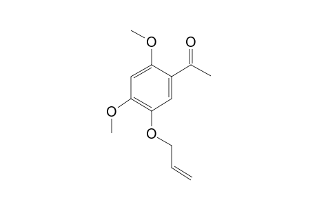 1-(2,4-dimethoxy-5-prop-2-enoxy-phenyl)ethanone