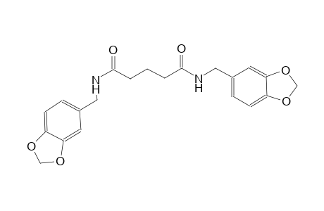 N~1~,N~5~-bis(1,3-benzodioxol-5-ylmethyl)pentanediamide