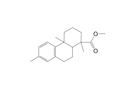 Methyl 16,17 - bis - nor - dehydro - abietate