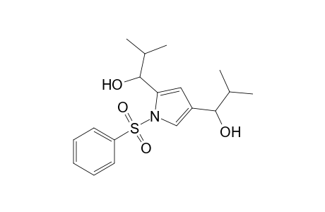 2,4-bis(1'-Hydroxyisobutyl)-1-(phenylsulfonyl)-1H-pyrrole
