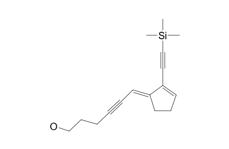 (Z)-5-(6-HYDROXY-2-HEXYNYLIDENE)-1-[2-(TRIMETHYLSILYL)-1-ETHYNYL]-1-CYCLOPENTENE