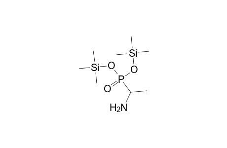 Phosphonic acid, (1-aminoethyl)-, bis(trimethylsilyl) ester
