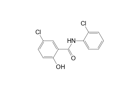 5-Chloranyl-N-(2-chlorophenyl)-2-oxidanyl-benzamide