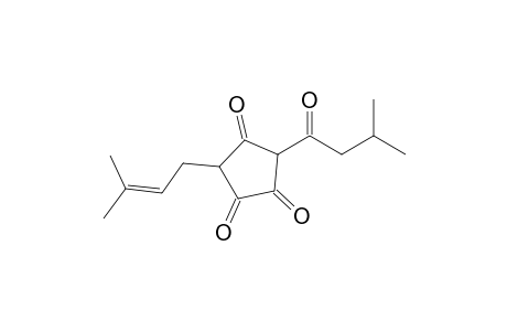 3-(3-Methylbutanoyl)-5-(3-methyl-2-butenyl)-1,2,4-cyclopentanetrione