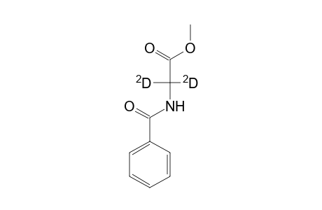 Glycine, N-benzoyl-D2-, methyl ester