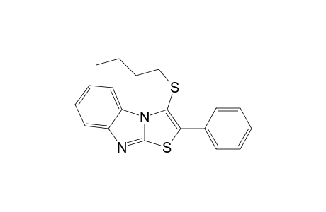 3-(butylthio)-2-phenylbenzo[d]thiazolo[3,2-a]imidazole