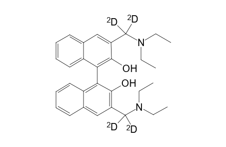 (RS)-3,3'-Bis(diethylaminodideuteromethyl)-2,2'-dihydroxy-1,1'-dinaphthalene