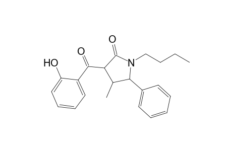 1-Butyl-3-[(2'-hydroxyphenyl)carbonyl]-4-methyl-5-phenylpyrrolidin-2-one