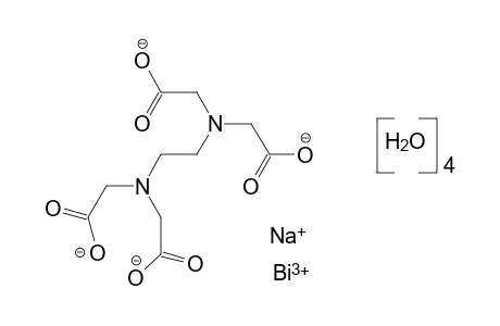(ethylenedinitrilo)tetraacetic acid, bismuth sodium salt, tetrahydrate