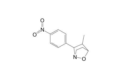 7-Oxa-1-azabicyclo[2.2.1]heptane, 5-methyl-6-(4-nitrophenyl)-, (exo,exo)-