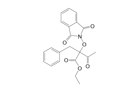 Ethyl 2-benzyl-2-(N-phthalimidyloxy)-3-oxobutanoate