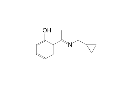 o-[N-(cyclopropylmethyl)acetimidoyl]phenol