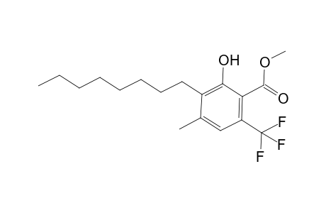Methyl 2-Hydroxy-4-methyl-3-octyl-6-(trifluoromethyl)benzoate