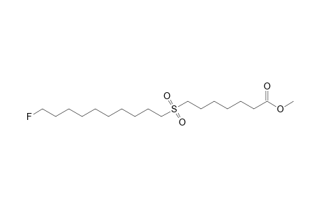 Methyl 18-fluoro-8-thiaoctadecanoate - S,S-Dioxide