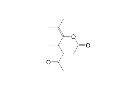 (Z)-3-(Acetyloxy)-2,4-dimethyl-2-hepten-6-one