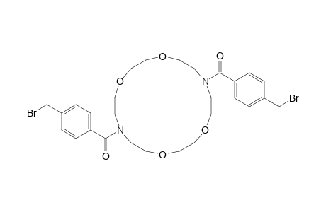N,N'-Bis(4-bromomethylbenzoyl)-1,10-Diaza-4,7,13,16-tetraoxacyclooctadecane