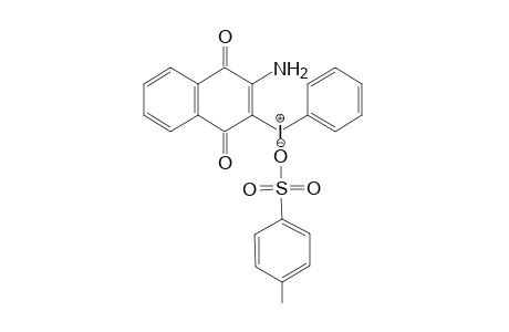3-Phenyliodonio-2-amino-1,4-naphthoquinone tosylate