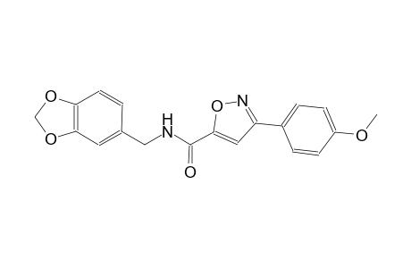 5-isoxazolecarboxamide, N-(1,3-benzodioxol-5-ylmethyl)-3-(4-methoxyphenyl)-