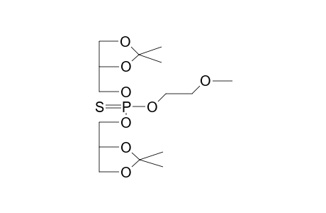 bis(1,2-o,o-Isopropylideneglycero-3)(2-methoxyethyl)thionophosphate