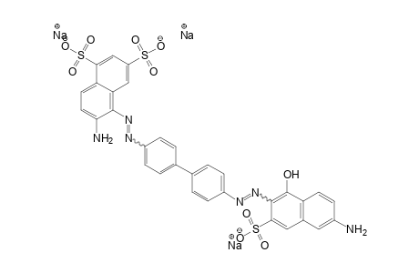 1,3-Naphthalenedisulfonic acid, 6-amino-5-[[4'-[(6-amino-1-hydroxy-3-sulfo-2-naphthalenyl)azo][1,1'-biphenyl]-4-yl]azo], trisodium salt