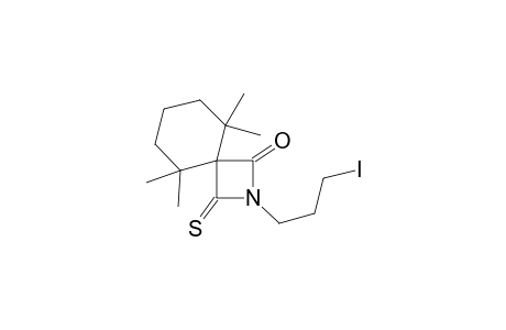 2-Azaspiro[3.5]nonan-1-one, 2-(3-iodopropyl)-5,5,9,9-tetramethyl-3-thioxo-