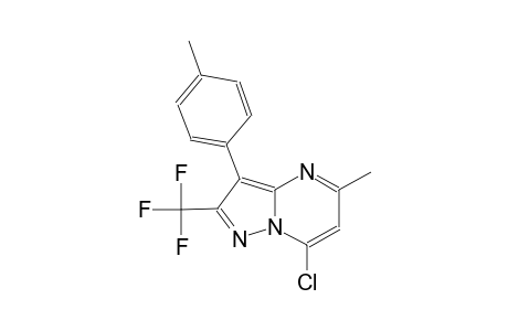 pyrazolo[1,5-a]pyrimidine, 7-chloro-5-methyl-3-(4-methylphenyl)-2-(trifluoromethyl)-