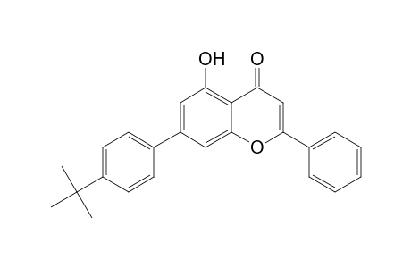 7-[4-(tert-Butyl)phenyl]-5-hydroxy-2-phenyl-4H-chromen-4-one