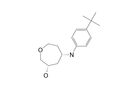 CIS-5-[(4-TERT.-BUTYLPHENYL)-AMINO]-3-HYDROXYOXEPANE