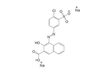 /Di-Na salt 2-Naphthalenecarboxylic acid, 4-[(4-chloro-3-sulfophenyl) 4-Chloraniline-5-sulfonic acid->3-hydroxy-2-naphthoic acid