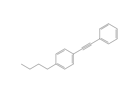 1-butyl-4-(2-phenylethynyl)benzene