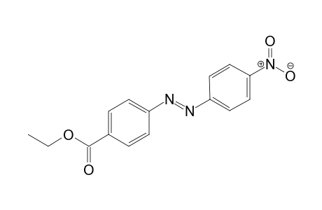 (E)-Ethyl 4-((4-nitrophenyl)diazenyl)benzoate
